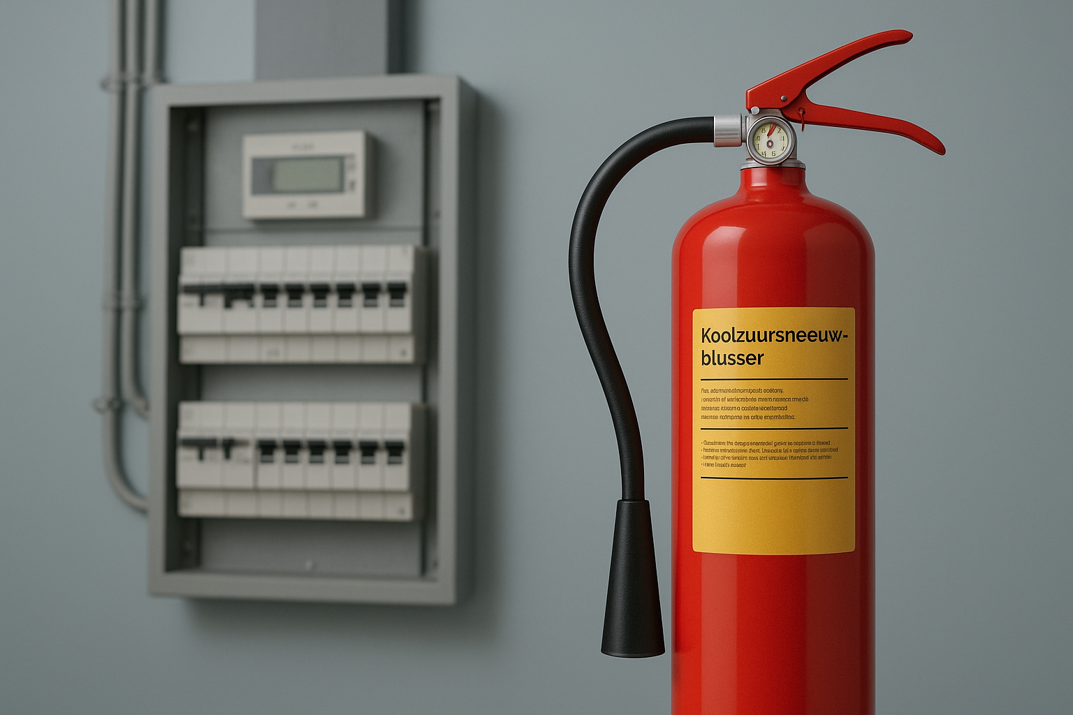 Waarom een CO2-brandblusser vaak over het hoofd wordt gezien