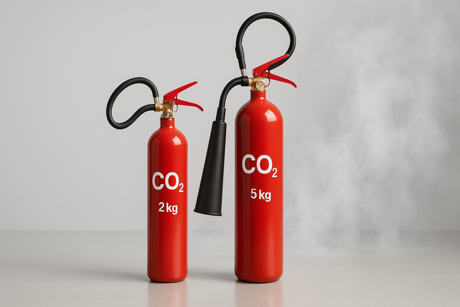 Wat je moet weten over CO₂-brandblussers van 2 en 5 kg