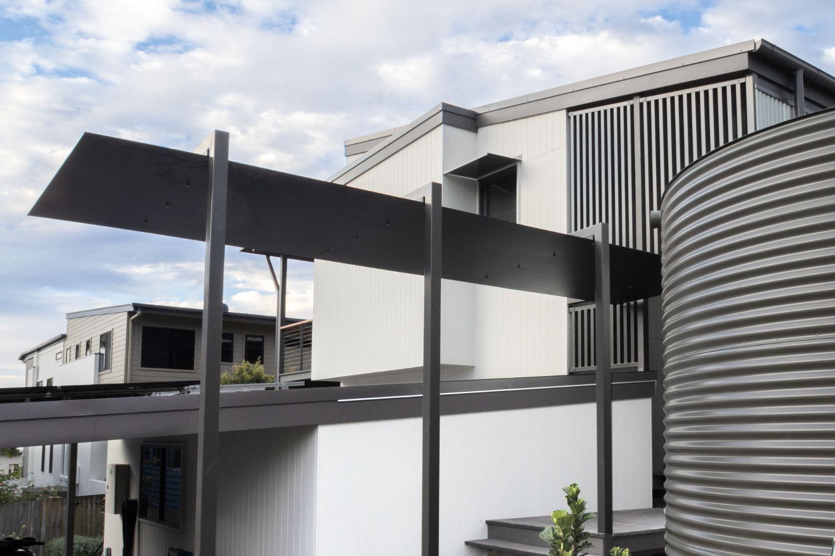 Side View Of Large Modern House — Architects In Mooloolabah, QLD