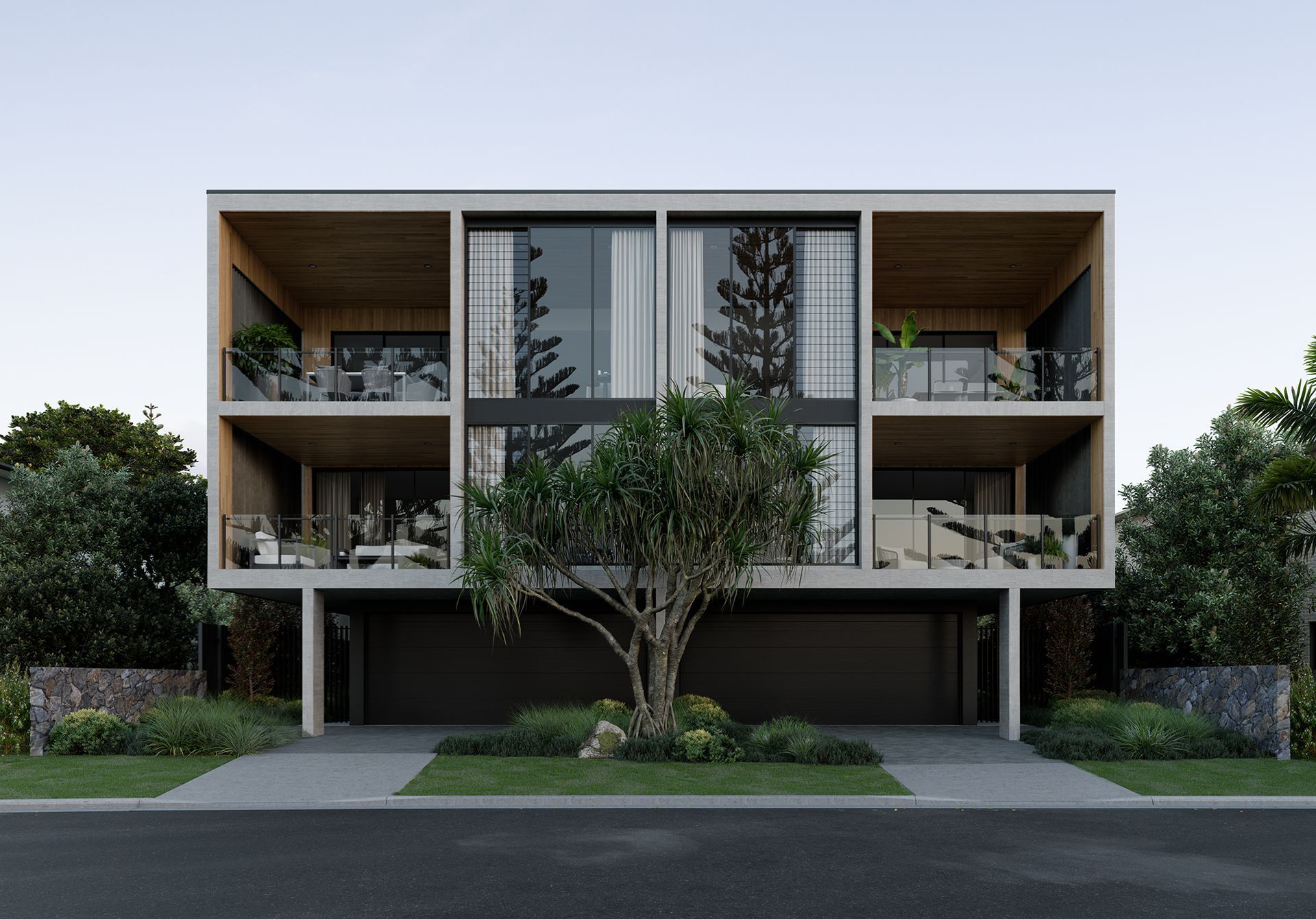 Yamba Townhouses — Architects In Mooloolabah, QLD