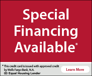 Financing from Wells Fargo