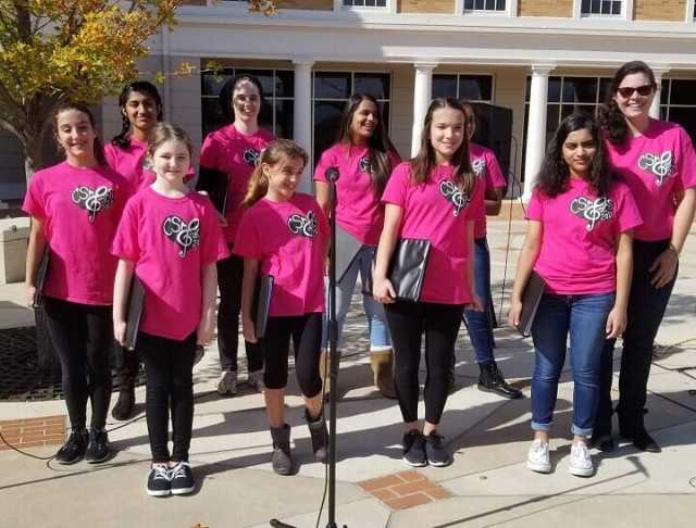 Group Of Girls Standing While Singing — Cary, NC — Cary School of Music