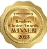 A gold seal for the 2023 Town Topics Readers' Choice Awards Winner.