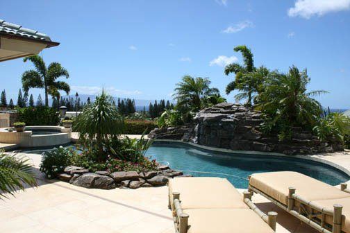 swimming pool maintained by our company in Kihei, HI