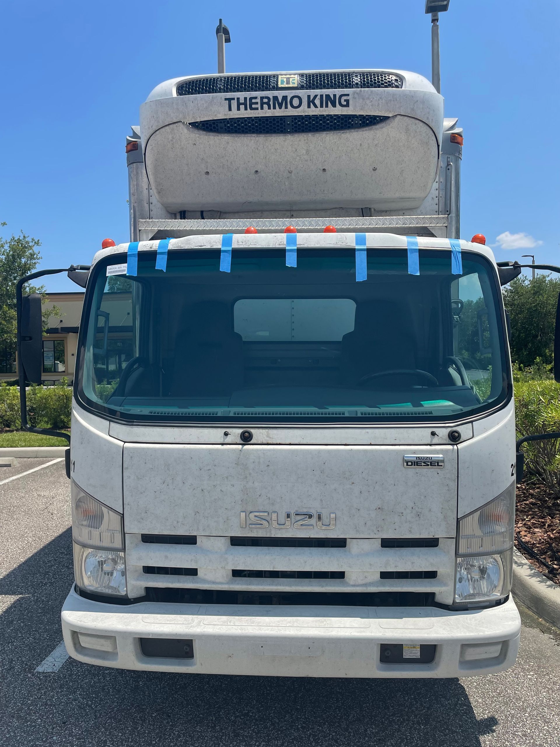 Work truck windshield replacement in Orlando, FL