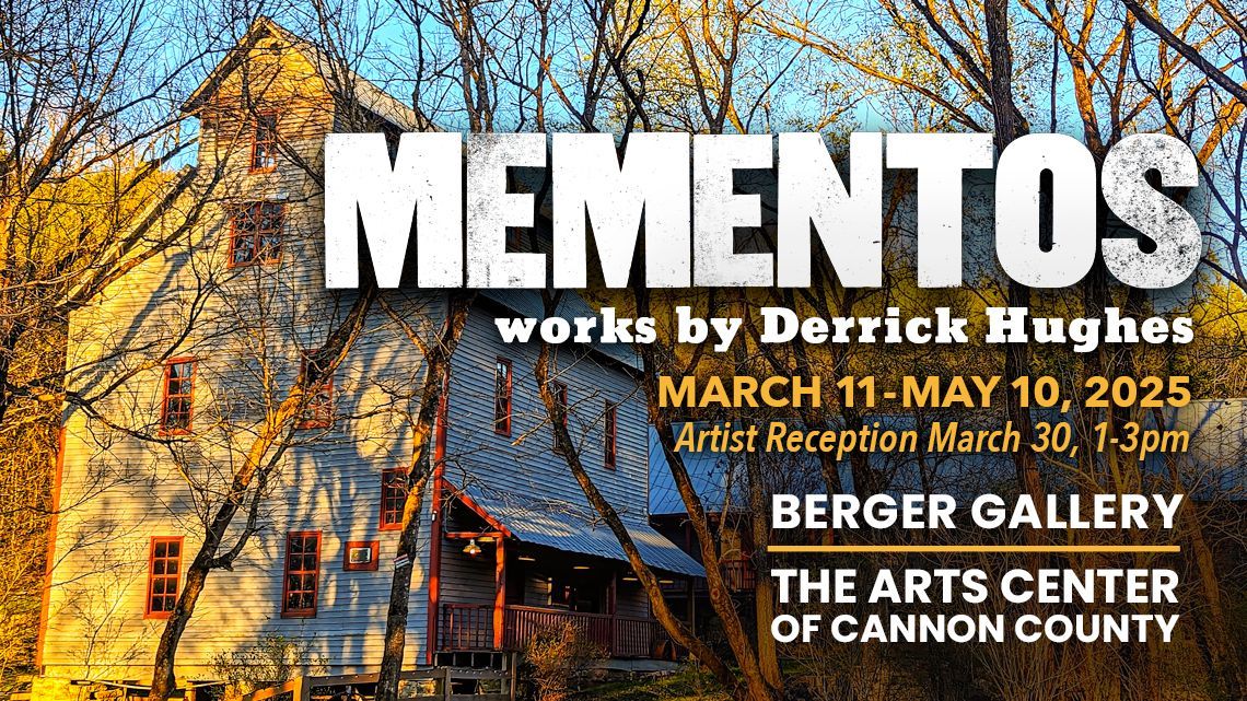 Mementos exhibit by Derrick Hughes