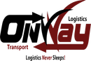 the logo for onway transport logistics never sleeps