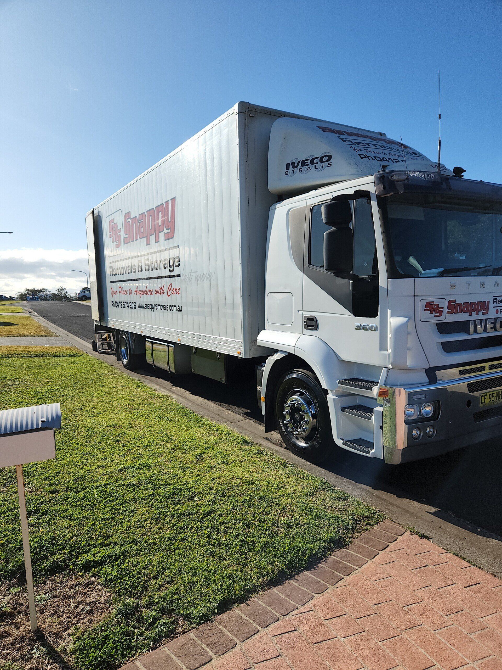 Truck Parked — Removals And Storage in South Nowra, NSW