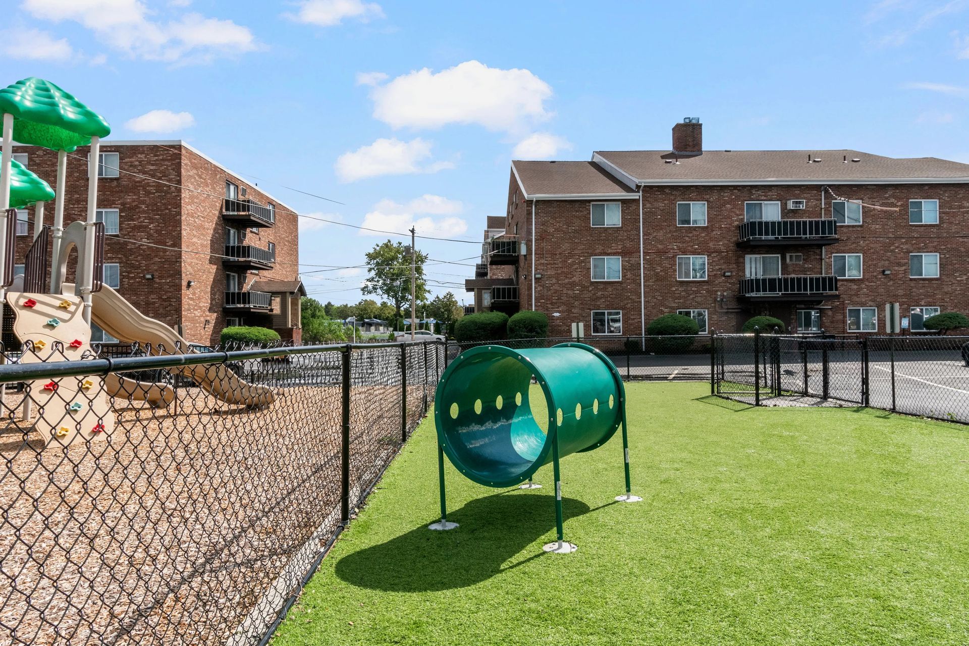 Dog park at Northgate Apartments.