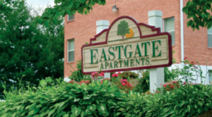 East Gate Entrance Sign