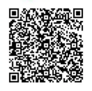 Um código qr preto e branco em um fundo branco.