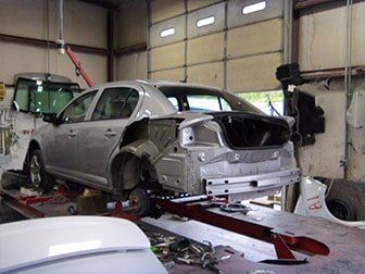 Evaluation and removal of damaged parts — Collision Repair Shop in Winchester, VA