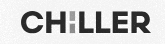 The word chiller is written in black on a white background.