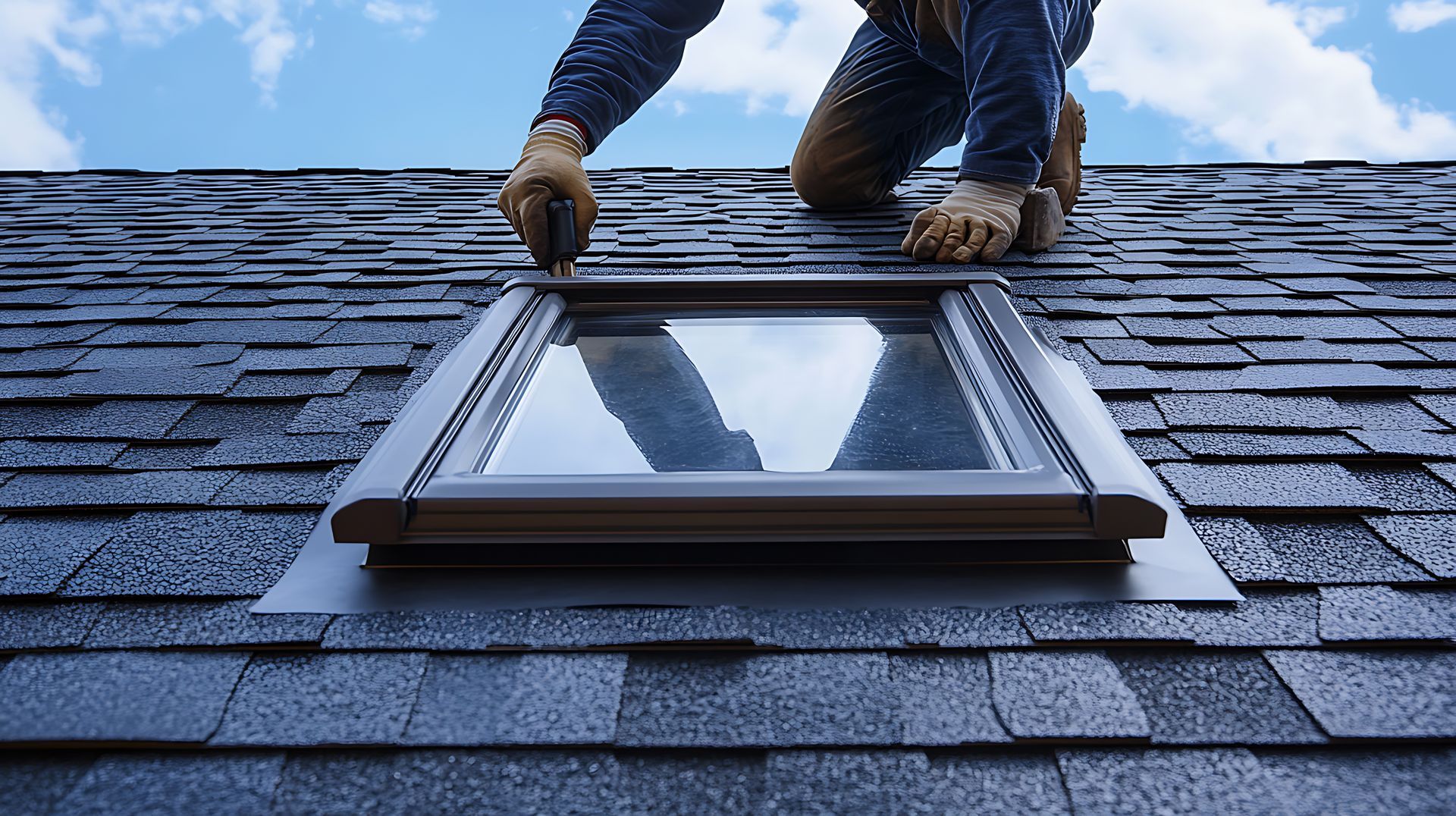 replacing skylight in roof