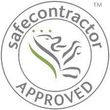 a safe contractor approved logo