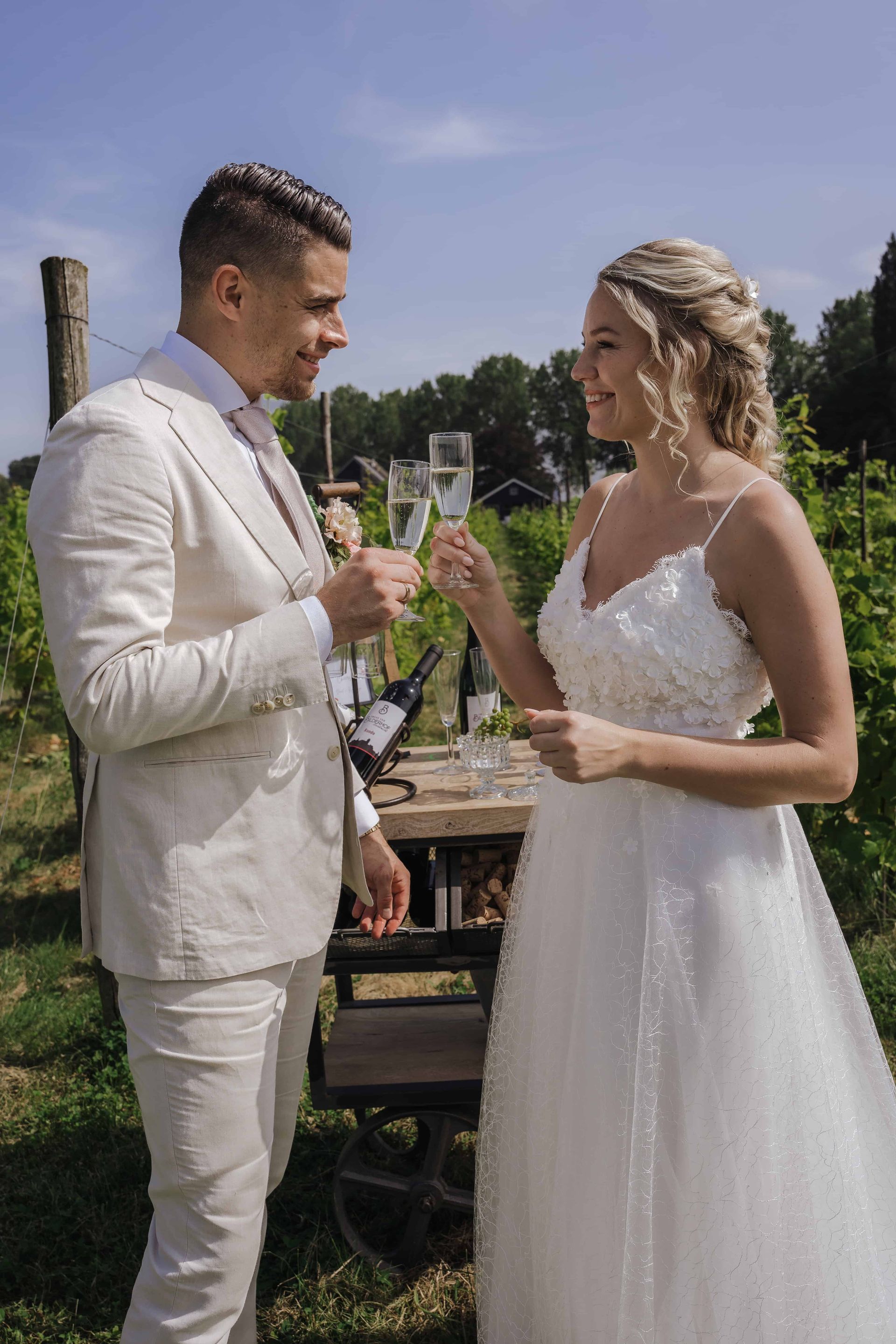 Proost moment Italiaanse bruiloft wijngaard Smaak van Bilderhof Dordrecht Zuid-Holland
Celebrate your moment | wedding & event planner