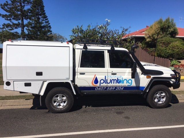 Plumber Work Ute — Plumbing And Gas Services In Gin Gin, QLD