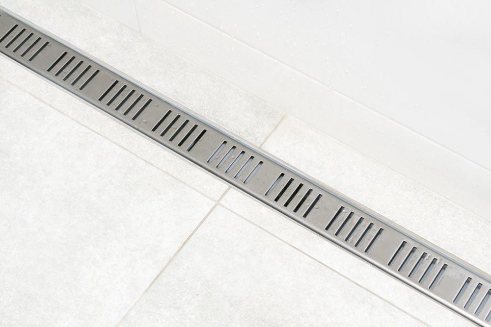 Linear Shower Drain — Plumbing And Gas Services In Bundaberg, QLD