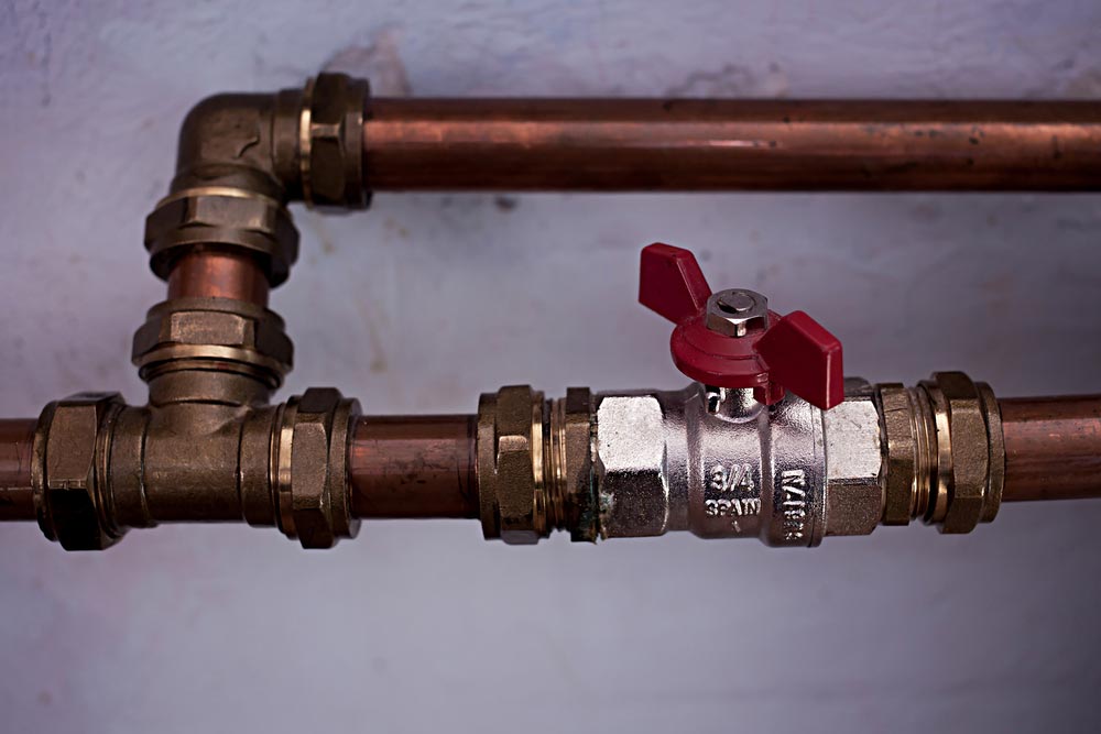 Pipe With Bands And Manual Heat Control — Plumbing And Gas Services In Bundaberg, QLD