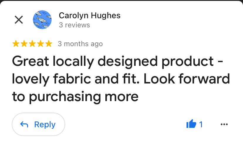 Athleisure Google Review 1