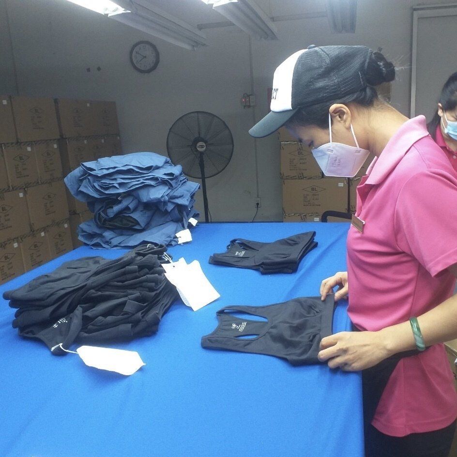 Japanese Quality Inspection of 100% Our Bras