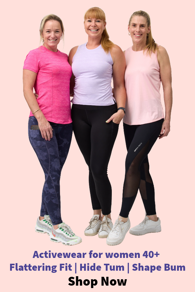 We make Activewear designed for women 40+