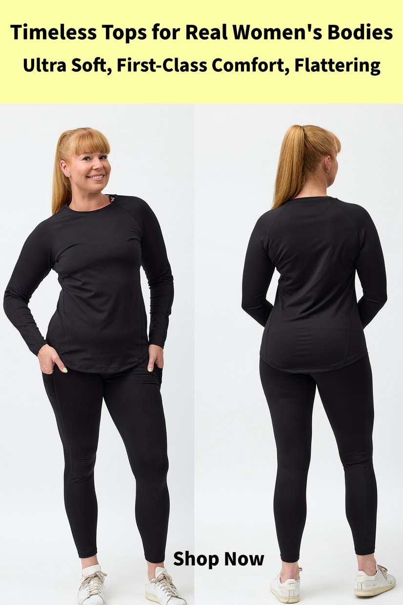 Women's Activewear Long Sleeve Top timeless style