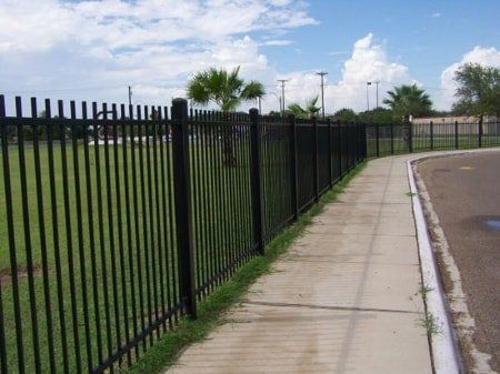 Gates — Black Metal Fence in Pharr, TX