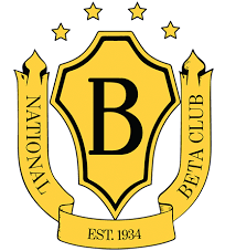 A logo for the national beta club is shown