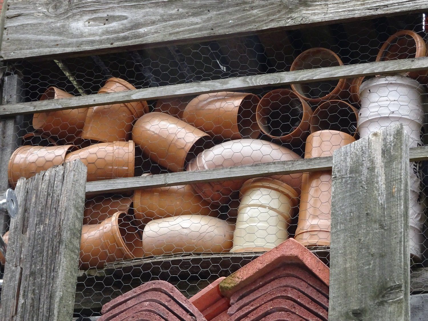 plastic and clay drains