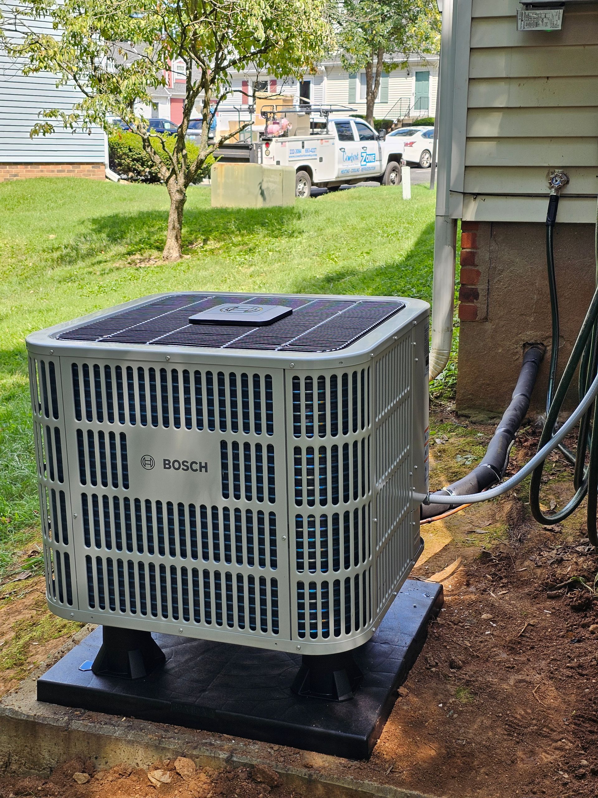 Installed HVAC Unit — LaGrange, KY — Comfort Zone