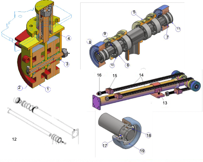 Equipo levanta camiones