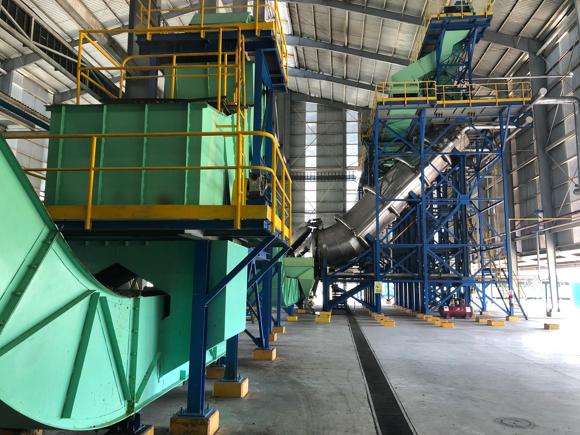 Esterilizador Inclinado plantas extractoras