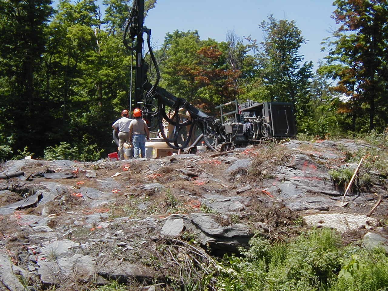 blasting excavation 8