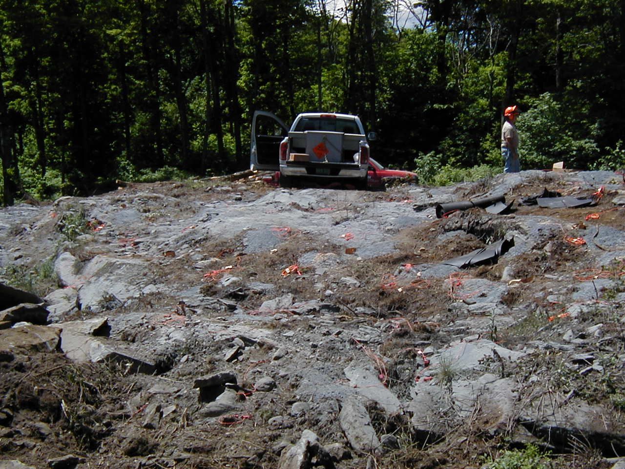 blasting excavation 12