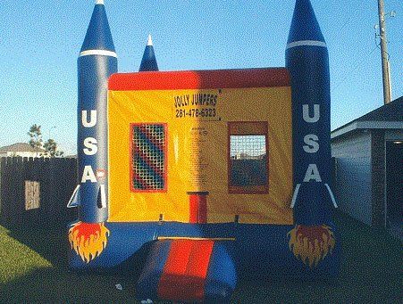 Bounce-house Rent — Rocket Inflatable Bounce-house in Deer Park, TX