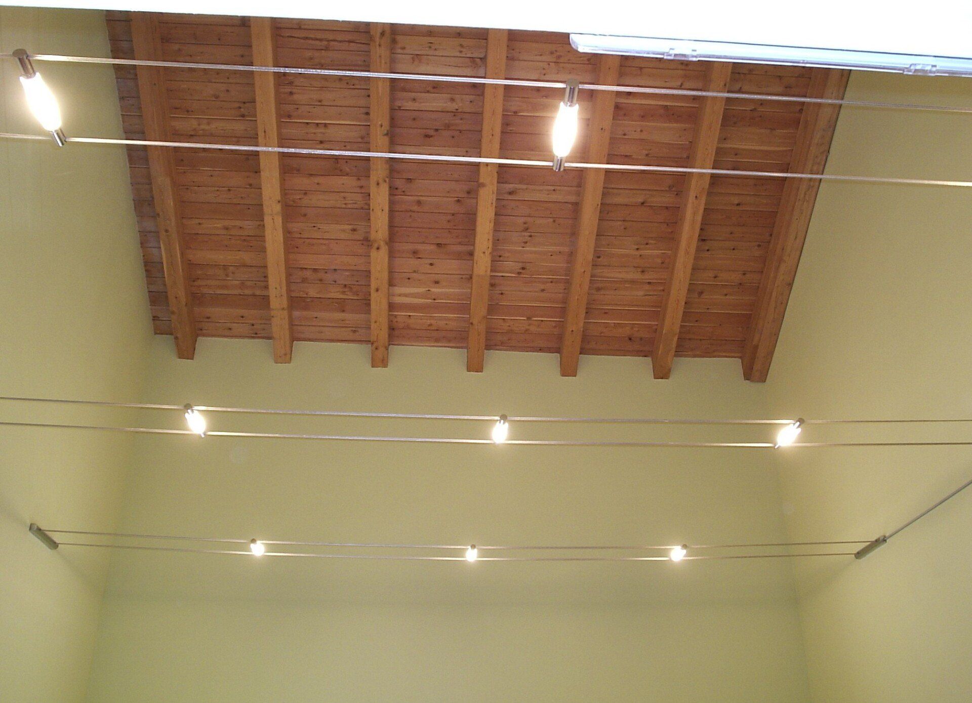 impianto illuminazione acceso