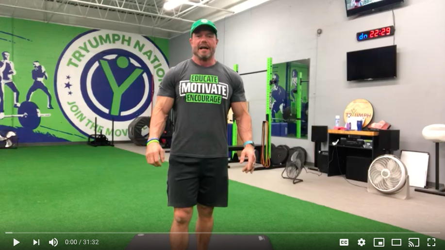 Coronavirus at home workout with Coach Matt O’Brien