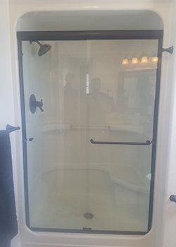 Glass Replacement — Glass Door Of Shower Room in Portales, NM