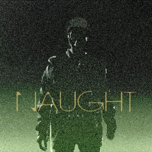 Person silhouetted in green-toned grainy texture, 