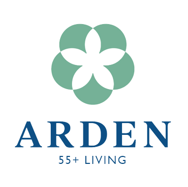 Arden 55+ living logo.