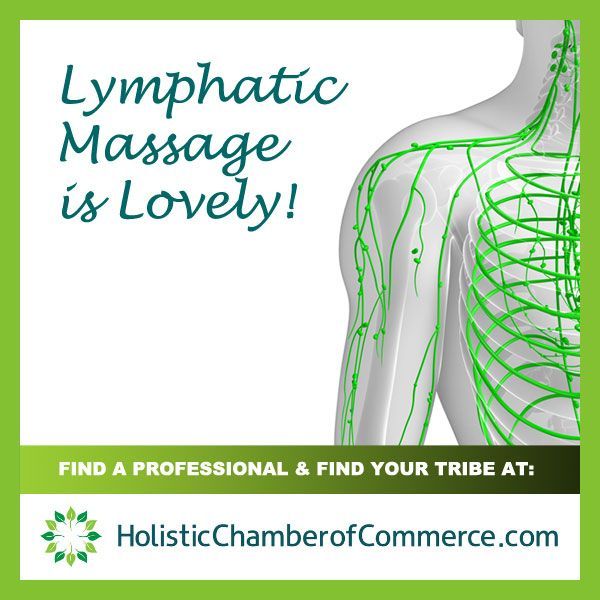 Lymphatic massage is lovely!