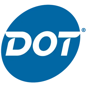 Blue oval with white