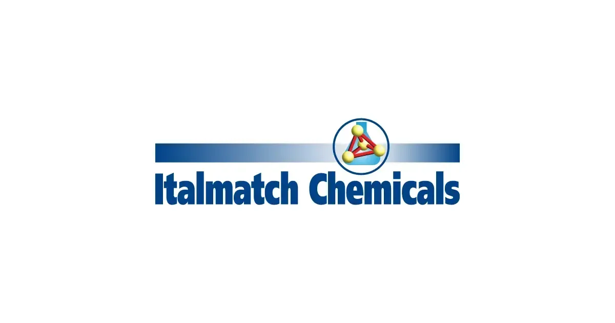 Italmatch Chemicals logo: blue bar with text
