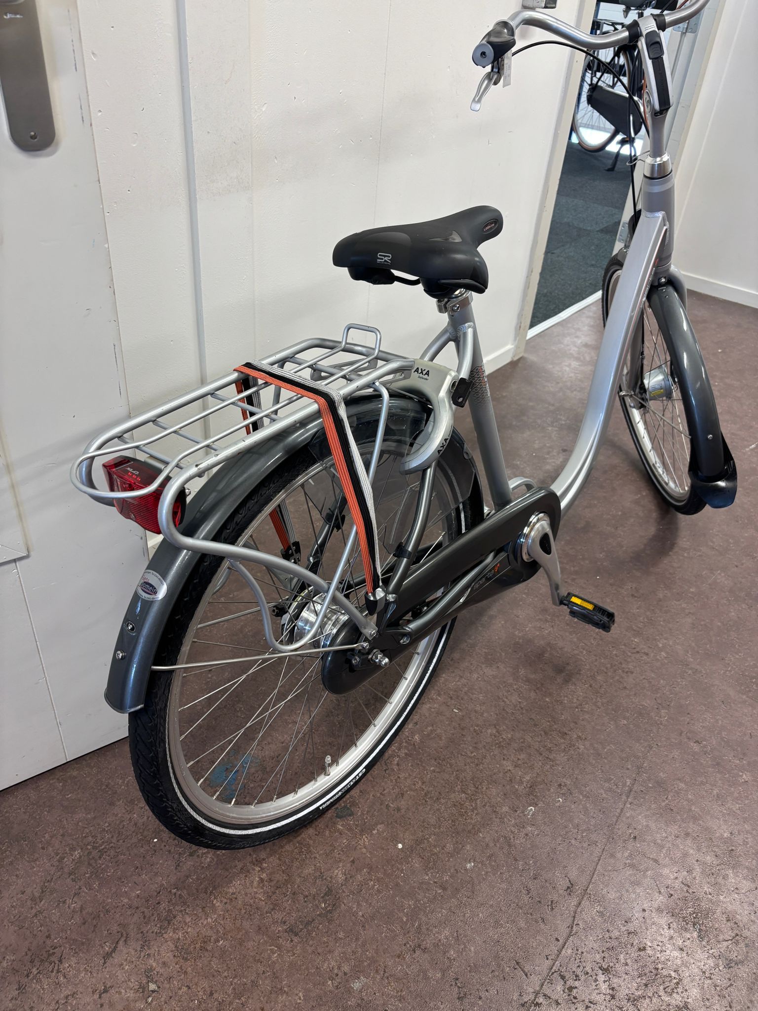 Lage instap fiets