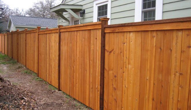 top cap fence in Georgia