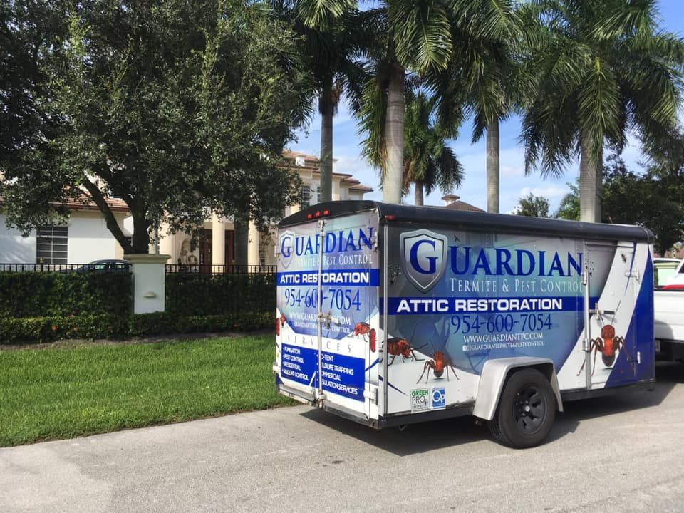 Guardian Termite & Pest Control Service Car