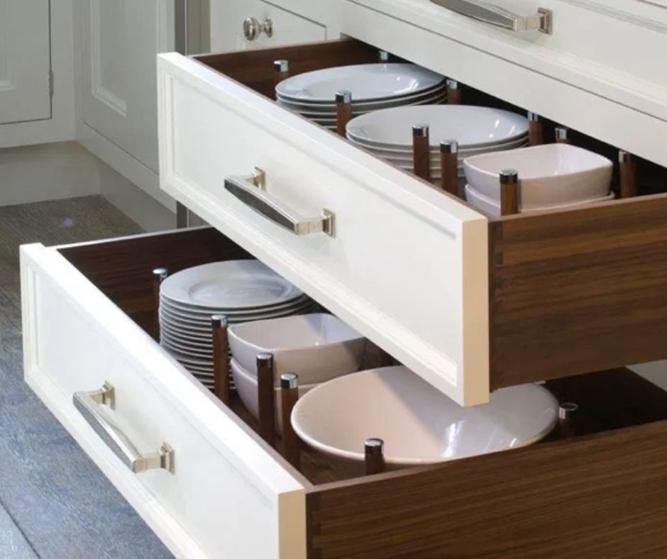 Deep drawers for kitchen in Virginia Beach VA