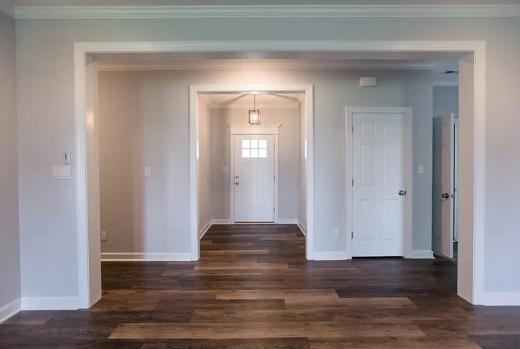 New home entryway in Chesapeake, VA