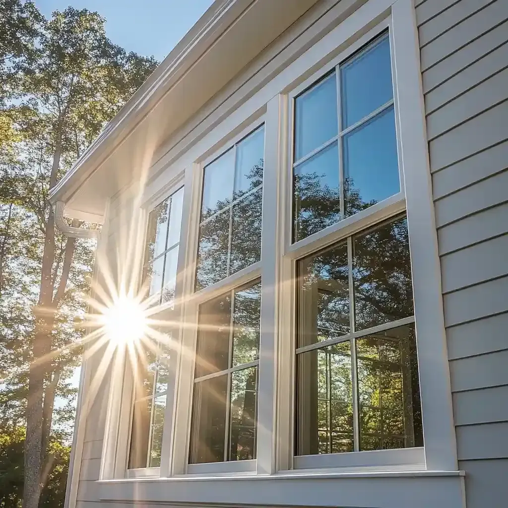 Double paned windows in new build Hampton Roads, VA